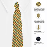 Neck Tie and Pocket Square Set for Men