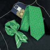 Neck Tie and Pocket Square Set for Men