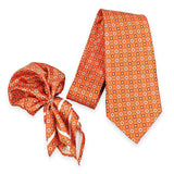 Neck Tie and Pocket Square Set for Men