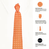 Neck Tie and Pocket Square Set for Men