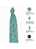 Neck Tie and Pocket Square Set for Men