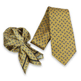 Neck Tie and Pocket Square Set for Men