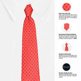 Neck Tie and Pocket Square Set for Men