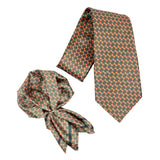 Neck Tie and Pocket Square Set for Men