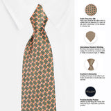 Neck Tie and Pocket Square Set for Men