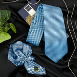 Neck Tie and Pocket Square Set for Men