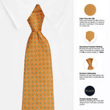 Neck Tie and Pocket Square Set for Men