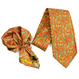 Neck Tie and Pocket Square Set for Men