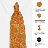 Neck Tie and Pocket Square Set for Men