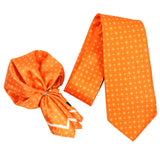 Neck Tie and Pocket Square Set for Men