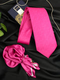 Neck Tie and Pocket Square Set for Men