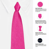 Neck Tie and Pocket Square Set for Men