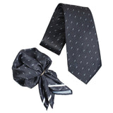 Neck Tie and Pocket Square Set for Men
