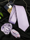 Neck Tie and Pocket Square Set for Men