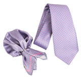 Neck Tie and Pocket Square Set for Men