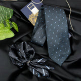 Neck Tie and Pocket Square Set for Men