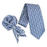 Neck Tie and Pocket Square Set for Men