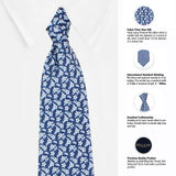 Neck Tie and Pocket Square Set for Men