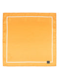 Peluche Classic Hue Yellow Pocket Square for Men (14X14 inches)