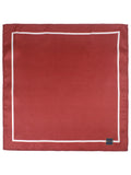 Peluche Classic Hue Brown Pocket Square for Men (14X14 inches)