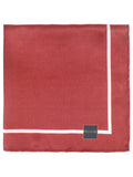 Peluche Classic Hue Brown Pocket Square for Men (14X14 inches)