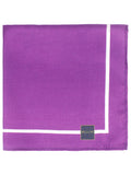 Peluche Classic Hue Purple Pocket Square for Men (14X14 inches)