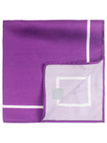 Peluche Classic Hue Purple Pocket Square for Men (14X14 inches)