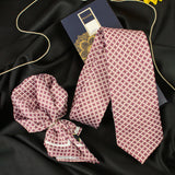 Neck Tie and Pocket Square Set for Men