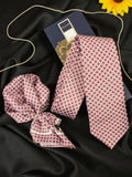Neck Tie and Pocket Square Set for Men