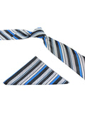 Neck Tie and Pocket Square Set for Men