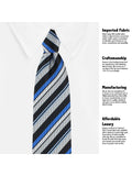 Neck Tie and Pocket Square Set for Men