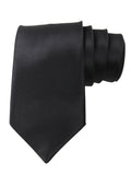Kavove Classy Black 4 Pcs Gift Box (1 Necktie, 1 Pocket Square, 1 Pair of Cufflinks, 1 Brooch)