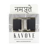 Kavove Plaid Black Shirt Stay
