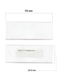 Kavove  Transparent Acrylic Name Badge (70x27mm)