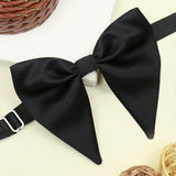 Kavove Solid Essentials Black Butterfly Bow Tie