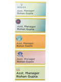 Kavove  Golden Aluminium Name Badge (68x33mm)