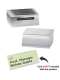 Kavove  Silver Aluminium Name Badge (68x33mm)