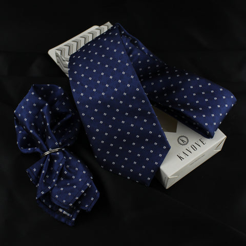 Neck Tie and Pocket Square Set for Men