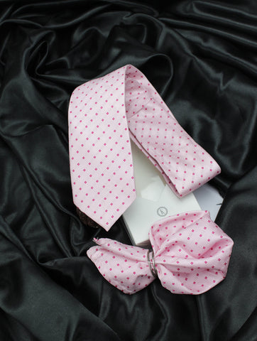 Neck Tie and Pocket Square Set for Men