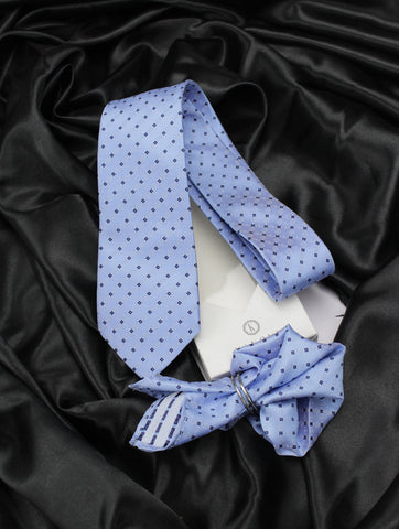Neck Tie and Pocket Square Set for Men