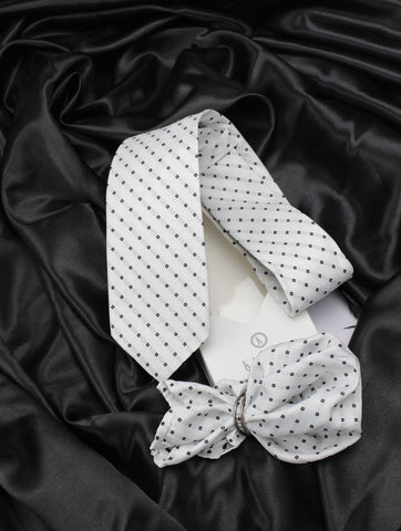 Neck Tie and Pocket Square Set for Men