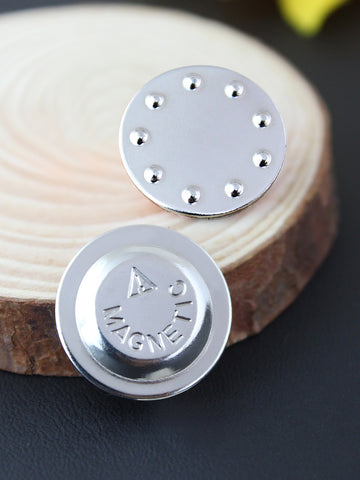 Kavove  Silver Single Magnet Badge Holder (20x20mm)
