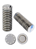Kavove  Silver Single Magnet Badge Holder (20x20mm)