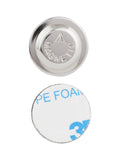 Kavove  Silver Single Magnet Badge Holder (20x20mm)