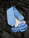 Neck Tie and Pocket Square Set for Men