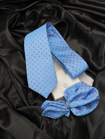 Neck Tie and Pocket Square Set for Men