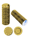 Kavove  Golden Single Magnet Badge Holder (20x20mm)