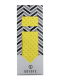 Neck Tie and Pocket Square Set for Men