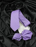 Neck Tie and Pocket Square Set for Men