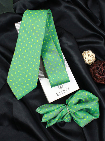 Neck Tie and Pocket Square Set for Men